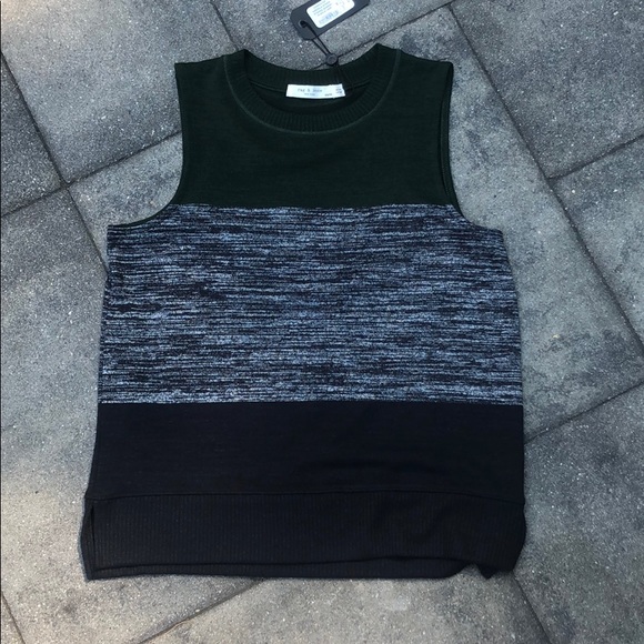 Rag and Bone Color Block Knit Tank - Picture 2 of 7